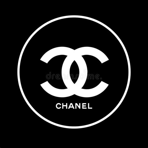 chanel logo black and white|coco Chanel design logo.